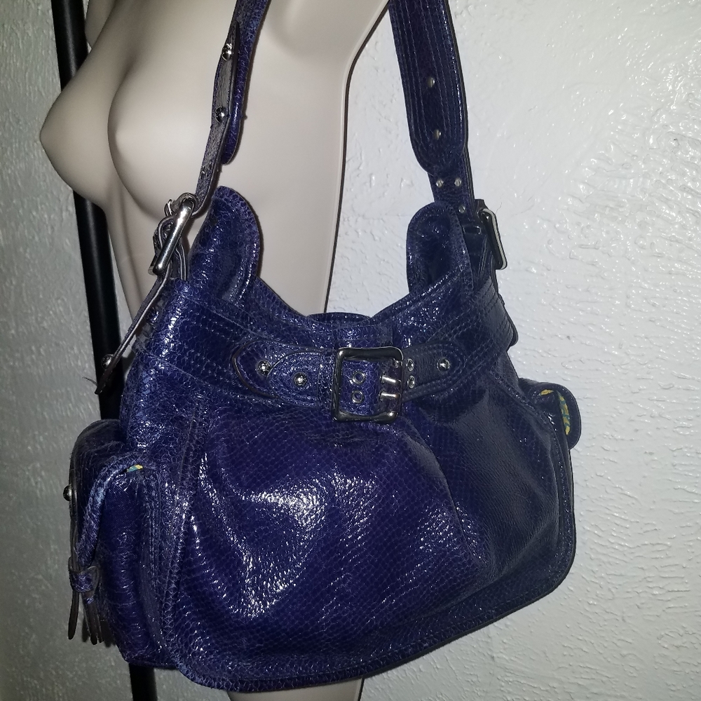 Gianni Bini Purple Shoulder Bag